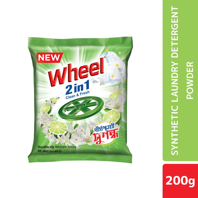 Wheel Washing Powder 2in1 Clean & Fresh 200g