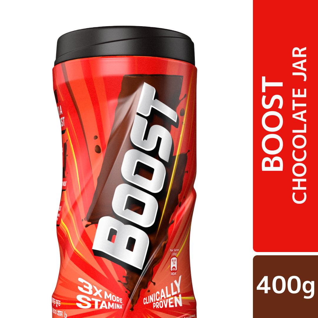 Boost Powder Box Boost Chocolate Jar 400g (Powder Drink) – Ushopbd