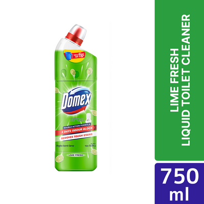 Domex Toilet Cleaning Liquid Lime Fresh 750ml Mug Free
