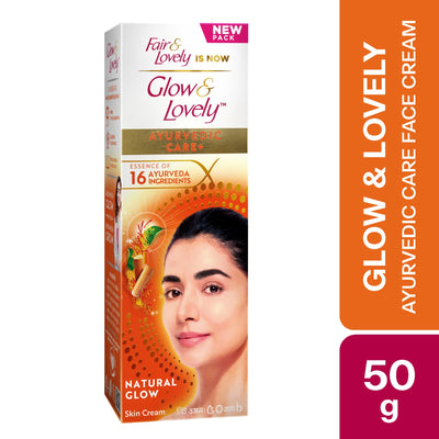 Glow & Lovely Face Cream Ayurvedic Care 50g