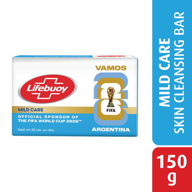 Lifebuoy Skin Cleansing Soap Bar Care 150g (FIFA)