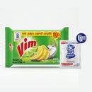 Vim Dishwashing Bar 275g With Surf Excel Detergent Mini Pack Free