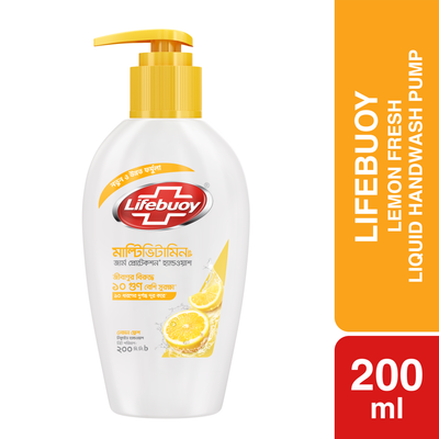 Lifebuoy Handwash Lemon Fresh Pump 200ml