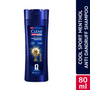 Clear Men Shampoo Cool Sport Menthol Anti Dandruff 80ml