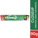 Closeup Toothpaste Menthol Fresh 90g