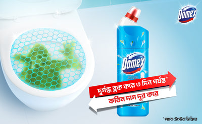 Domex Toilet Cleaning Liquid Ocean Fresh 750ml Get a Container Free