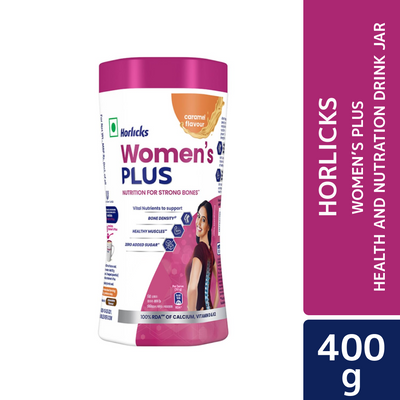 Women's PLUS Horlicks Health and Nutrition Drink Jar 400g