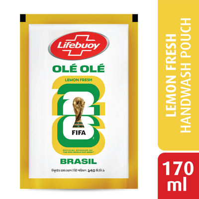 Lifebuoy Handwash Lemon Fresh Refill 170ml (FIFA)