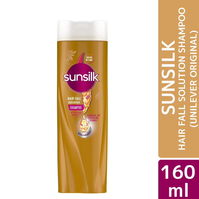 Sunsilk Hair Fall Solution Shampoo 160ml  (Unilever Original)