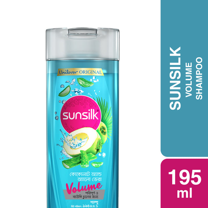 Sunsilk Shampoo Volume 195ml