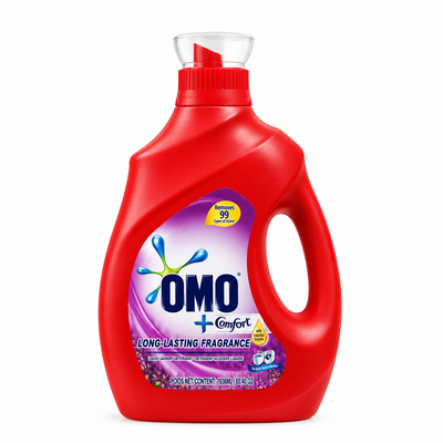 Omo Long Lasting Fragrance Liquid Laundry Detergent (Imported) (UI) 1936ml