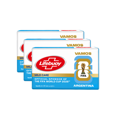Lifebuoy Skin Cleansing Bar Soap Care 150g (Bundle of 3)
