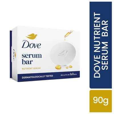 Dove Beauty Bar Soap White Nutrient Serum 90g