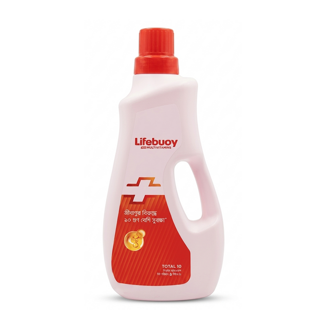 Lifebuoy Handwash (Soap) Total Bottle 1L