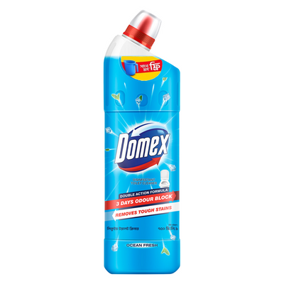 Domex Toilet Cleaning Liquid Ocean Fresh 750ml Mug Free