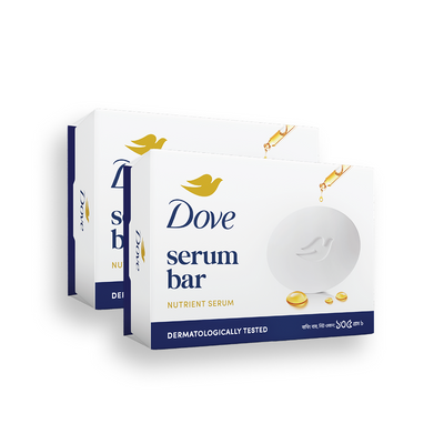 Dove Nutrient Serum Bar 135g (Bundle of 2)