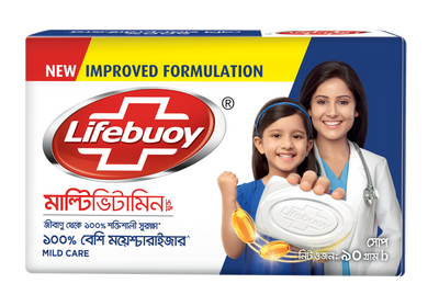 Lifebuoy Skin Cleansing Soap Bar Care 90g