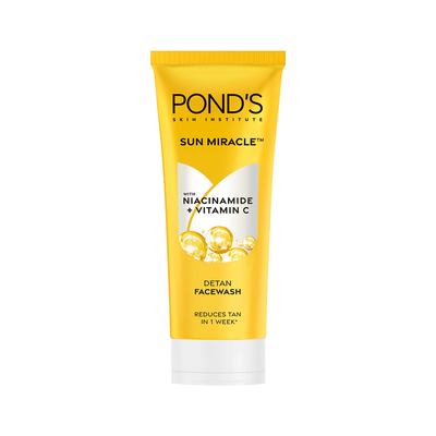 Pond's Sun Miracle Detan Face Wash 100g