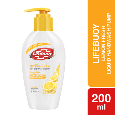 Lifebuoy Handwash Lemon Fresh Pump 200ml