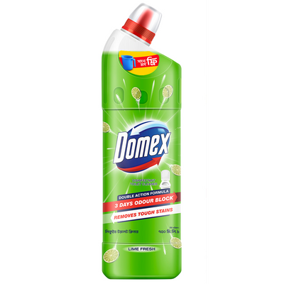 Domex Toilet Cleaning Liquid Lime Fresh 750ml Mug Free