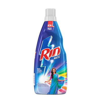 Rin Liquid Detergent Matic 800ml