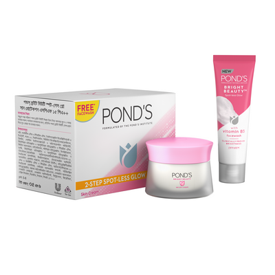 Pond's Bright Beauty Serum Cream 35g With 19gm Facewash Free