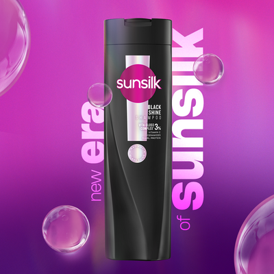 Sunsilk Shampoo Stunning Black Shine 170ml