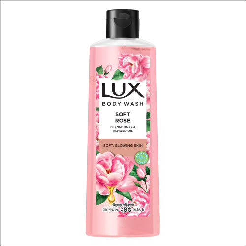 Lux Body Wash French Rose & Almond 245ml