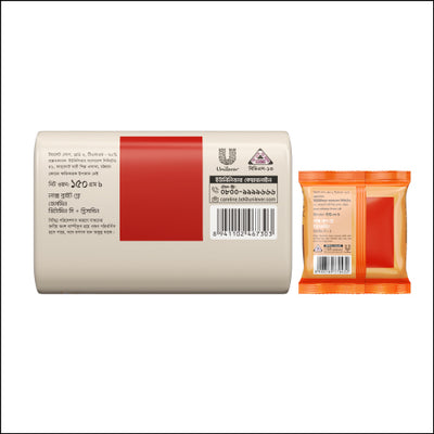 Lux Soap Bar Bright Glow 150g With Fresh Glow 35g Free