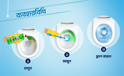 Domex Toilet Cleaning Liquid Lime Ocean Fresh 750ml Get a Container Free Combo Pack