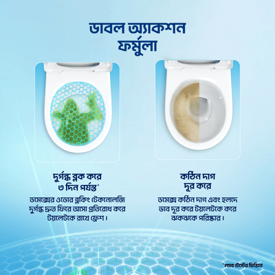 Domex Toilet Cleaning Liquid Lime Ocean Fresh 750ml Get a Container Free Combo Pack