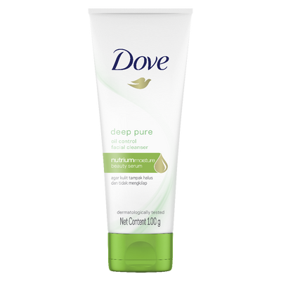 Dove Deep Pure Oil Control Facial Cleanser 100g