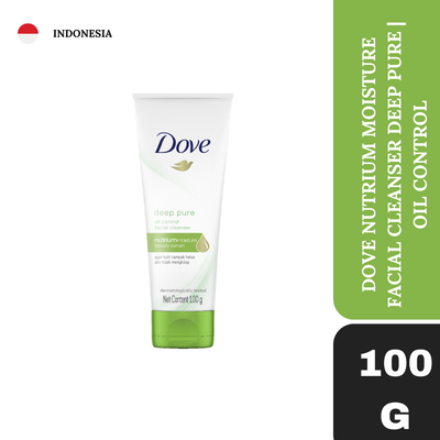 Dove Deep Pure Oil Control Facial Cleanser 100g