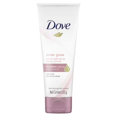 Dove Inner Glow Gentle Exfoliating Facial Cleanser 100g