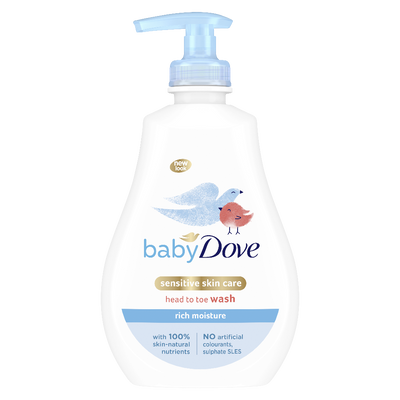 Dove Baby Head to Toe Wash Rich Moisure Moisure 400ml