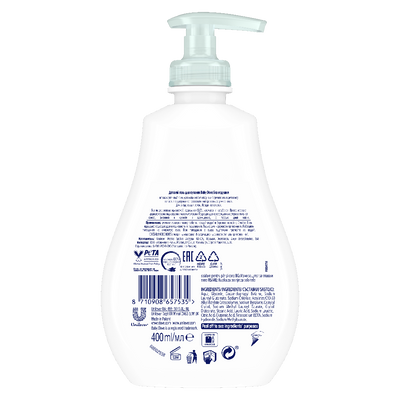 Dove Baby Head to Toe Wash Fragrance Free Moisure 400ml