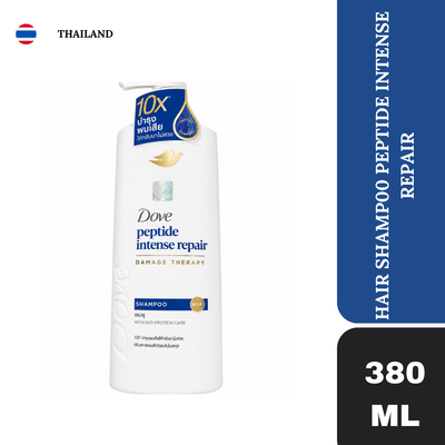 Dove Peptide Intense Repair Shampoo (Imported) (UI) 380ml