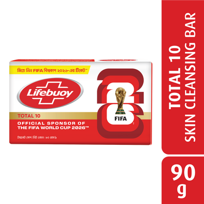 Lifebuoy Skin Cleansing Soap Bar Total 90g (FIFA)