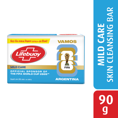 Lifebuoy Skin Cleansing Soap Bar Care 90g (FIFA)