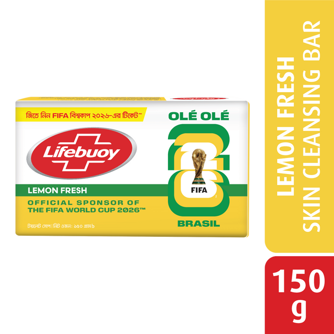 Lifebuoy Soap Bar Lemon Fresh 150g (FIFA)