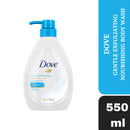 Dove Body Wash Gentle Exfoliating 550ml