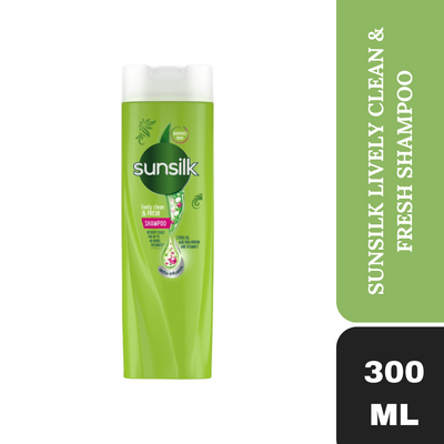 Sunsilk Clean & Fresh Shampoo 300ml (Unilever Original)