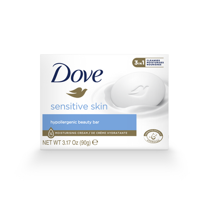 Dove Sensitive Hypollergenic Beauty Bar 90g