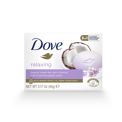 Dove Relexing Beauty Cream Bar Coconut Milk and Jasmine Petals 90g