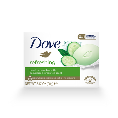 Dove Refreshing  Beauty Cream Bar Cucumber and Green Tea 90g