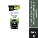 St. Ives Facial Cleanser Face Scrub Blackhead Clearing Green Tea 170gm