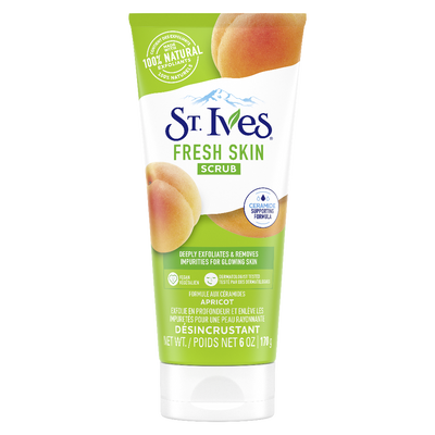 St. Ives Facial Cleanser Fresh Skin Scrub Apricot 170gm