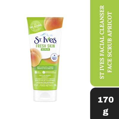 St. Ives Facial Cleanser Fresh Skin Scrub Apricot 170gm