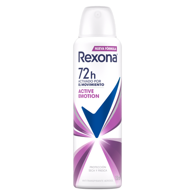 Rexona Active Emotion Antitranspirante Aerosol (Imported )(UI) 150ml