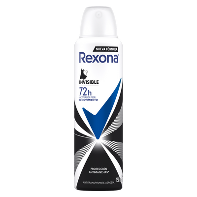 Rexona Invisible Antitranspirante Aerosol (imported )(UI) 150ml